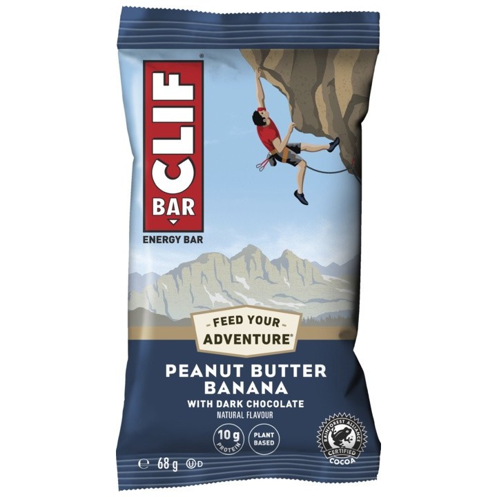 CLIF Barre Chocolat noir avec beurre de cacahuètes et banane