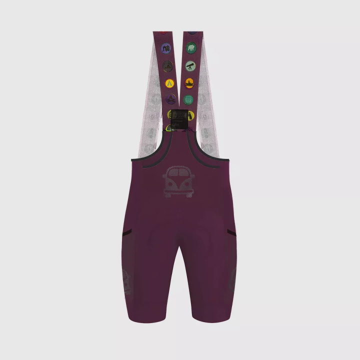 Ostroy - Cuissard Camper Cargo Eggplant Womens Bibs