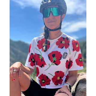 Ostroy - Crop top Red Poppies